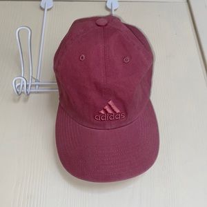 Adidas pink baseball cap